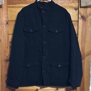 Old Navy Men's Dark Military Field Jacket